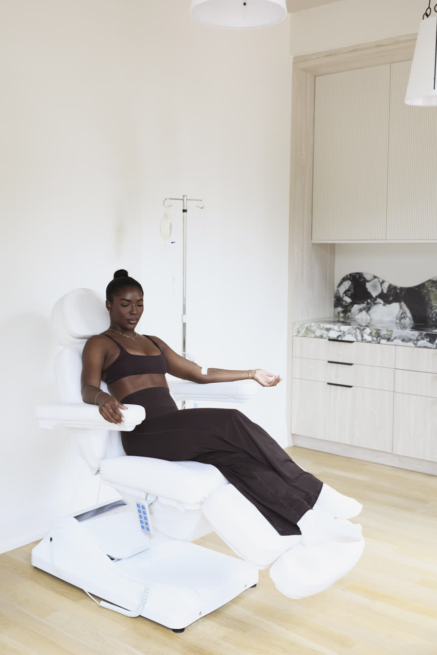 IV therapy lounge at Wellness Republic Toronto
